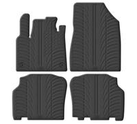 Gledring Set tapis de caoutchouc compatible avec Mercedes Citan Tourer (W420) & Renault Kangoo III MPV & Nissan Townstar MPV 2021- (G profil 4-pièces + clips de montage)