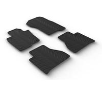 Gledring Set tapis de caoutchouc compatible avec Mercedes Classe-X (W470) 2017-2020 (T profil 4-pièces + clips de montage)
