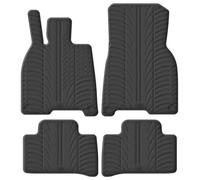 Gledring Set Tapis de Caoutchouc Compatible avec Mercedes EQE (V295) 2022- (T Profil 4-pièces + Clips de Montage), Noir