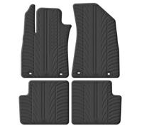 Gledring Set Tapis de Caoutchouc Compatible avec MG ZS 2017- excl. EV (automate) (T Profil 4-pièces), Noir