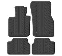 Gledring Set tapis de caoutchouc compatible avec Mini F55 5-portes 2014- (T profil 4-pièces + clips de montage)