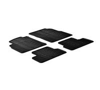Gledring Set tapis de caoutchouc compatible avec Opel Astra J 2009-6/2015 (T profil 4-pièces + clips de montage)