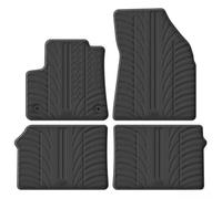Gledring Set Tapis de Caoutchouc Compatible avec Opel e-Frontera (EV) 2025- (T Profil 4-pièces + Clips de Montage)
