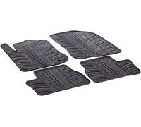 Gledring Set tapis de caoutchouc compatible avec Peugeot 2008 incl. Crossover 2013-2019 (T profil 4-pièces + clips de montage)