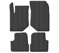 Gledring Set tapis de caoutchouc compatible avec Peugeot 208 II 2019- / 2008 II 2020- & Opel Corsa F 2019- / Mokka 2020- excl. Electric/MHEV (T profil 4-pièces + clips de montage)