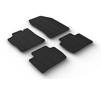Gledring Set tapis de caoutchouc compatible avec Peugeot 408 X 2022- (T profil 4-pièces)
