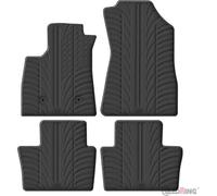Gledring Set Tapis de Caoutchouc Compatible avec Renault Austral-e E-Tech Hybrid 2022- (T Profil 4-pièces), Noir