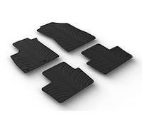 Gledring Set tapis de caoutchouc compatible avec Renault Austral MHEV 2022- (T profil 4-pièces)