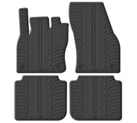 Gledring Set tapis de caoutchouc compatible avec Skoda Kodiaq 3/2017- (T profil 4-pièces + clips de montage)