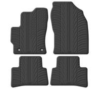 Gledring Set tapis de caoutchouc compatible avec Toyota Corolla Cross Hybrid 2022- (T profil 4-pièces), Noir