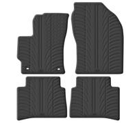 Gledring Set tapis de caoutchouc compatible avec Toyota Corolla Sedan Hybrid 12/2018- (T profil 4-pièces + clips de montage)