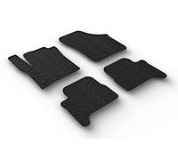 Gledring Set tapis de caoutchouc compatible avec Volkswagen e-Up / Skoda e-Citigo / Seat e-Mii 2019- (T profil 4-pièces + clips de montage)