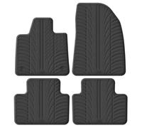 Gledring Set tapis de caoutchouc compatible avec Volvo EX30 2023- (T profil 4-pièces), Noir