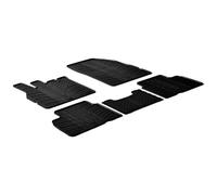 Gledring Set tapis de caoutchouc Renault Scenic III 2009-2016 (T profil 5-pièces), Noir