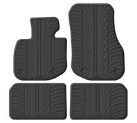 Gledring Set Tapis de Caoutchouc sur Mesure | compatible avec BMW iX1 (U11) 2022- (T profil 4-pièces)