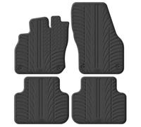 Gledring Set Tapis de Caoutchouc sur Mesure | compatible avec Cupra Terramar (KP1) e-Hybrid (PHEV) 2024- (T profil 4-pièces + clips de montage)