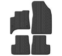 Gledring Set Tapis de Caoutchouc sur Mesure | compatible avec Fiat Grande Panda MHEV 2025- & Citroën C3 MHEV 2024- (T profil 4-pièces + clips de montage)