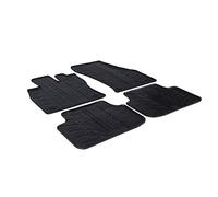 Gledring Set Tapis de Caoutchouc sur Mesure | compatible avec Skoda Octavia III 2013-2017 & 2017-2020 (T profil 4-pièces + clips de montage)