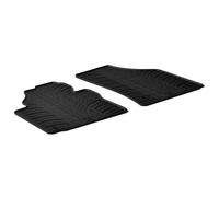 Gledring Set Tapis de Caoutchouc sur Mesure | compatible avec Volkswagen Caddy 2004-2015 & 2015-2020 (G profil 2-pièces + clips de montage)