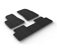 Gledring Set tapis de caoutchouc Tesla Model 3 2017- (T profil 5-pièces), Noir