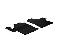 Gledring Tapis de sol en caoutchouc toutes saisons USA sur mesure pour Mercedes Benz Metris 2014-2021 - Aucune découpe nécessaire.