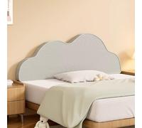 Gleedipre Mode française Coussins de Chevet Déhoussables et lavables Antichoc Décoration Simple Dossier rembourré Moelleux(Gris Clair,90 x 65 cm/37,4 x 25,6 Pouces)