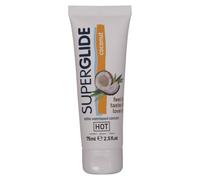 Gleitgel Hot Superglide essbar Kokosnuss auf Wasserbasis 75 ml