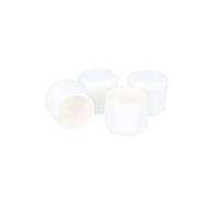 GleitGut 4 x Embouts Tube 30 mm Embout Pied de Chaise Blanc Capuchon Chaise