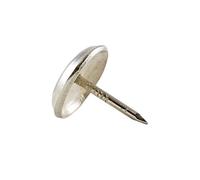 GleitGut 4 x patins pour meubles en bois 15 mm patin chaise à clouer patin metal