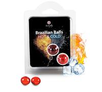 Gleitkugeln Brazilian Balls Heat und Cold 2er-Set