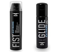 Gleitmittel - Mister B FIST EXTREME Lube 200 ml Lubricant auf Silikon Basis & Mister B GLIDE Extreme - Lubrifiant Désensibilisant à base de Silicone, 100 ml