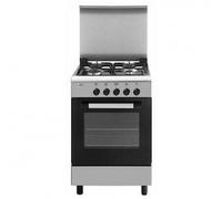 Glem AE55MI3 Cuisine 53 CM 4 Feux Four Électrique Gril Inox Classe A