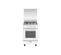 Glem Alpha GA551GWH Cuisinière Blanc/inox