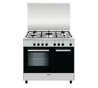 Glem AR965MI6 Autonome Cuisinière à gaz A Acier inoxydable four et cuisinière - Fours et cuisinières (Cuisinière, Acier inoxydable, Rotatif, Devant, émail, Droite)