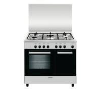 Glem AR965MI6 Autonome Cuisinière à gaz A Acier inoxydable four et cuisinière - Fours et cuisinières (Cuisinière, Acier inoxydable, Rotatif, Devant, émail, Droite)