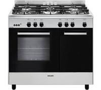 Glem Gas GA960PCGIX four et cuisinière Noir, Acier inoxydable