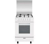 Glem Gas A554MX6 four et cuisinière Electrique Gaz Blanc