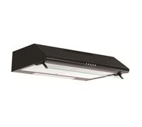 Glem Gas Hotte visière 60cm 230m3/h noir - GHC620BK