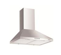 Hotte décorative murale 60cm 569m3/h inox Glem Gas GHP650SS