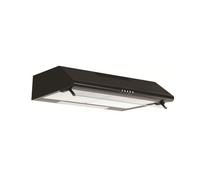 Glem Gas - Hotte visière 60cm 230m3/h noir GHC620BK