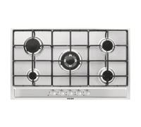 GLEM GAS P95FXV Table De Cuisson Encastrable 90 CM 5 Brûleurs Acier Inox