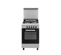 Glem Gaz AE55AI3 Cuisine Inoxydable 53x50 CM 4 Fireside Four À Gaz