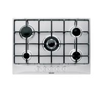 Glem Gaz P5GFXV Table de Cuisson Encastré 5 Brûleurs 70 CM en Acier Inoxydable