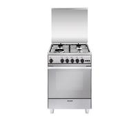 Glem Gaz U664VI Cuisine 60X60CM Inoxydable 4 Fireside Four A Gaz 4 Fonctions