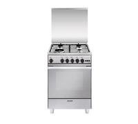 Glem Gaz U664VI Cuisine 60X60CM Inoxydable 4 Fireside Four A Gaz 4 Fonctions