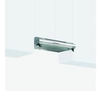 Glem GHC640IX Hotte Intégrée 60Cm 2 Moteurs Filtre À Charbon Finition Inox