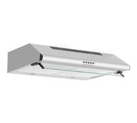 Glem GHC640IX - Hotte - standard - largeur : 60 cm - profondeur : 52 cm - evacuation & recyclage - inox inox G