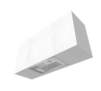 Glem GHF545IX Hotte Evier sous Plan 52 CM 3 Vitesse Filtre Charbon Inox