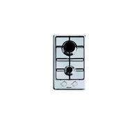 Glem Table de cuisson GT32WH 2 plaques de cuisson - niche 26,5×48 cm - sans cadre blanc