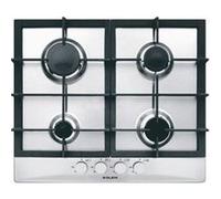 Glem GT64HIX - Table de cuisson au gaz - 4 plaques de cuisson - Niche - largeur : 56 cm - profondeur : 48 cm - acier inoxydable Inox G